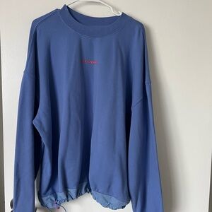 Studio Powered by Supervsn Blue Relaxed Crewneck
